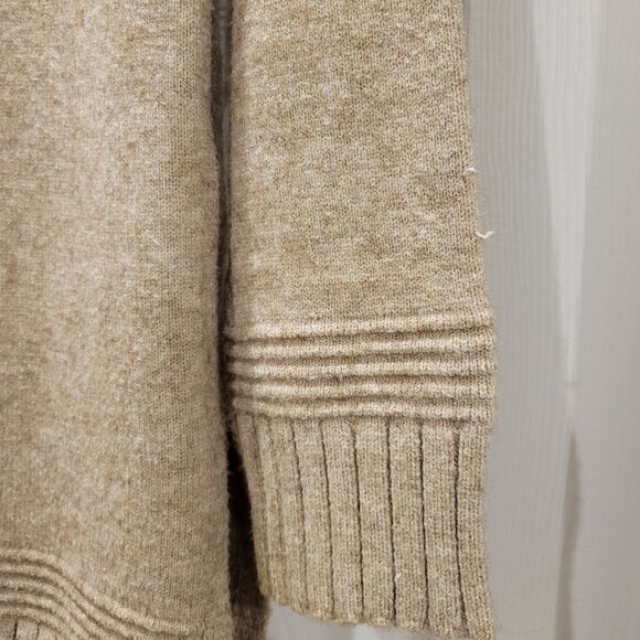 Anthropologie Margarita Tunic Sweater, button shoulder mock neck, sz Sm - Picture 13 of 14